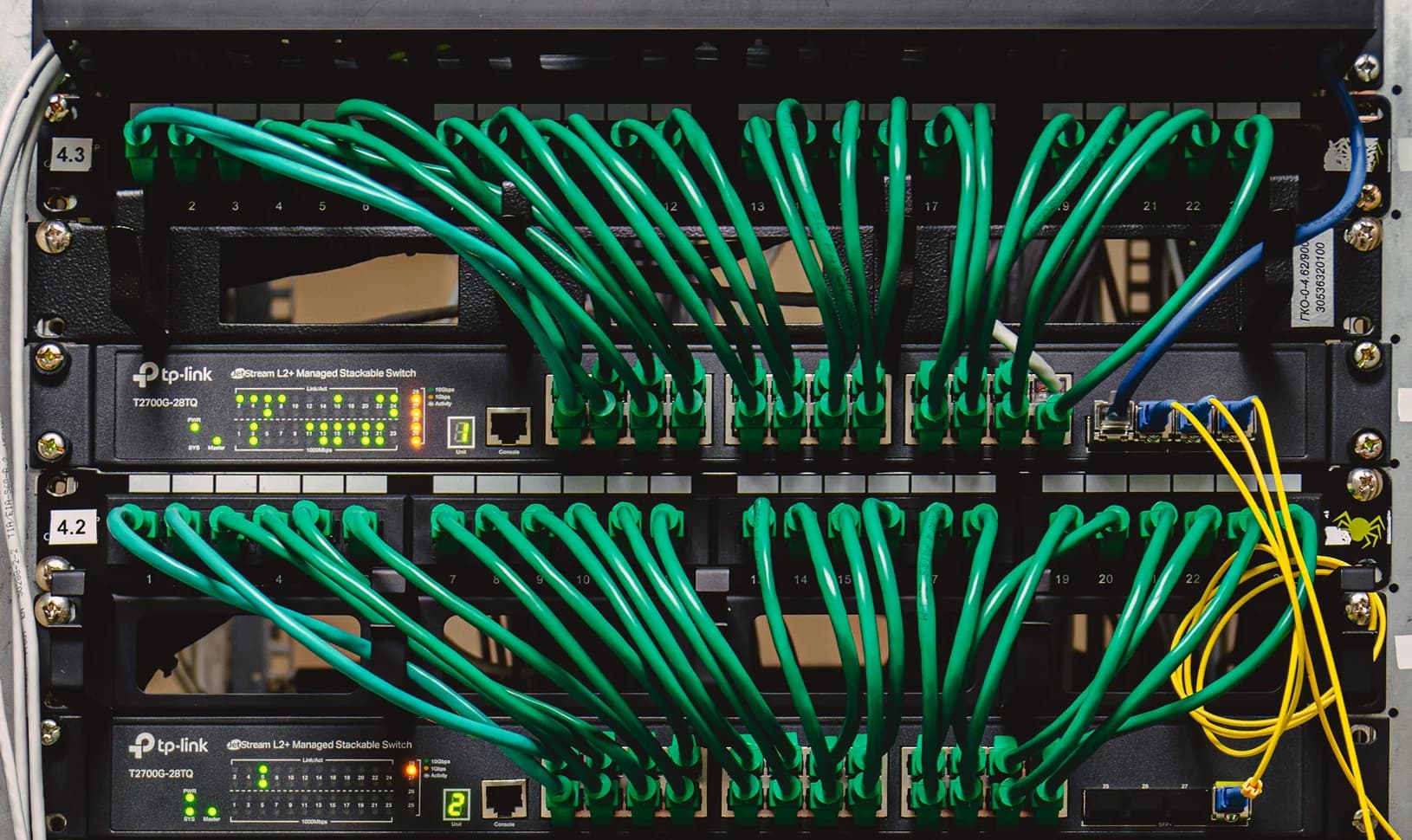 Multi-dwelling FTTP fibre deployment